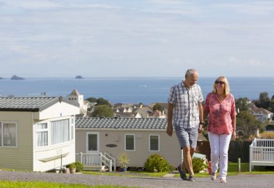 Caravan holiday home owners south Devon