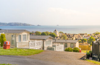 holiday homes for sale UK, Sea view holiday static caravans in Devon,