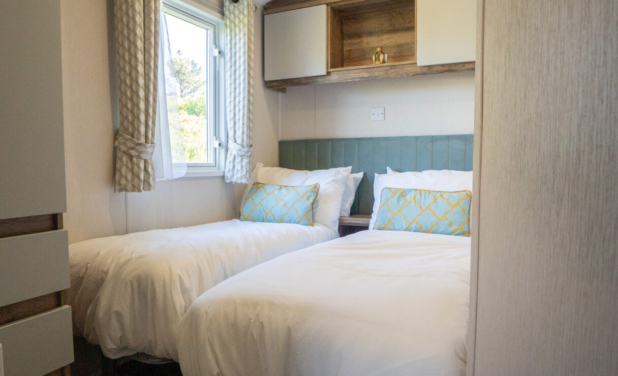 Willerby Brookwood Twin Bedroom