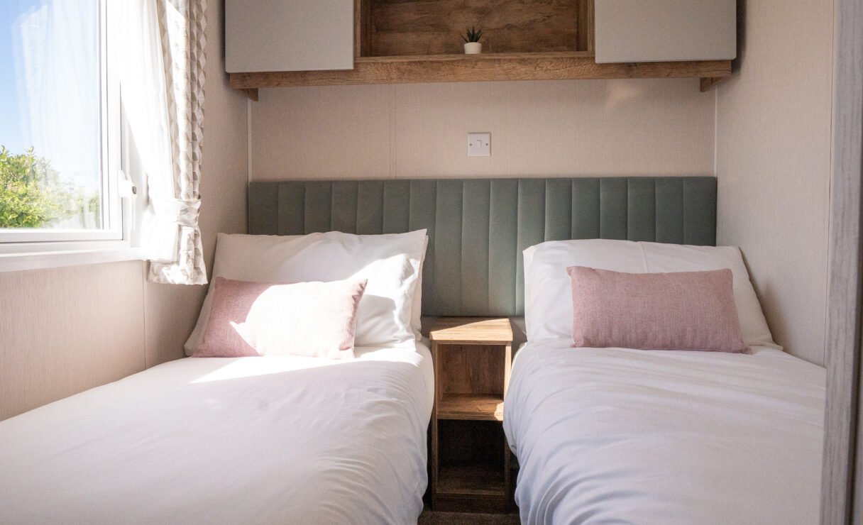 Willerby Brookwood Twin Bedroom