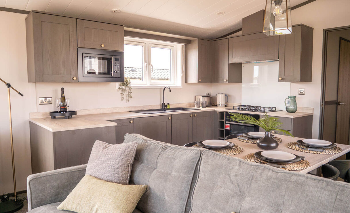 Victory Davenport. Caravan for Sale. Lounge