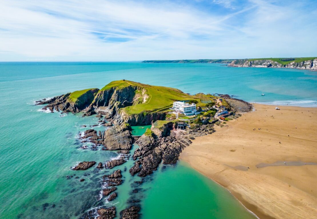 Burgh Island. South Devon. Film Location