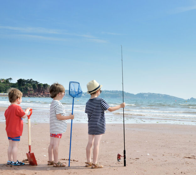 Children on Goodrington Sands