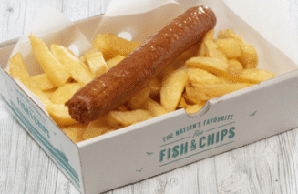 The Catch Sausage and Chips