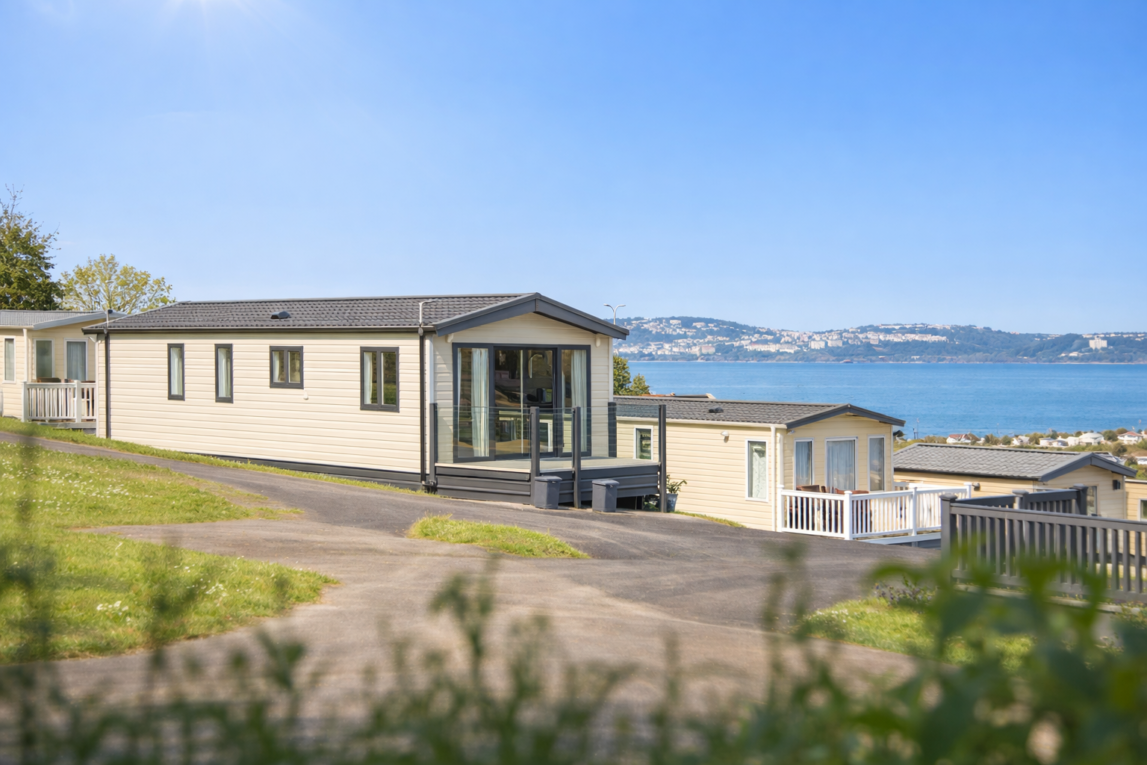Static Caravans with sea views