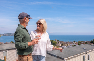 Couple on victory view