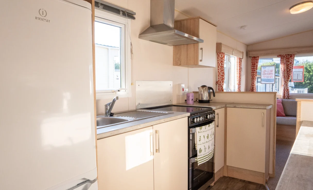 ABI Summer Breeze static caravan Kitchen