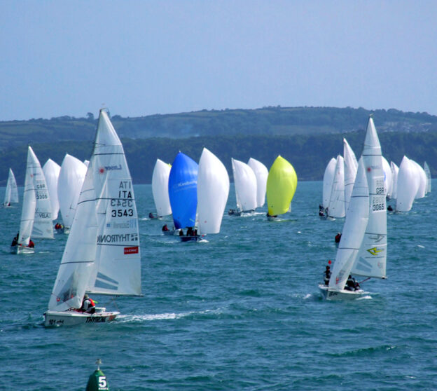 Sailing at Dartmouth Regatta