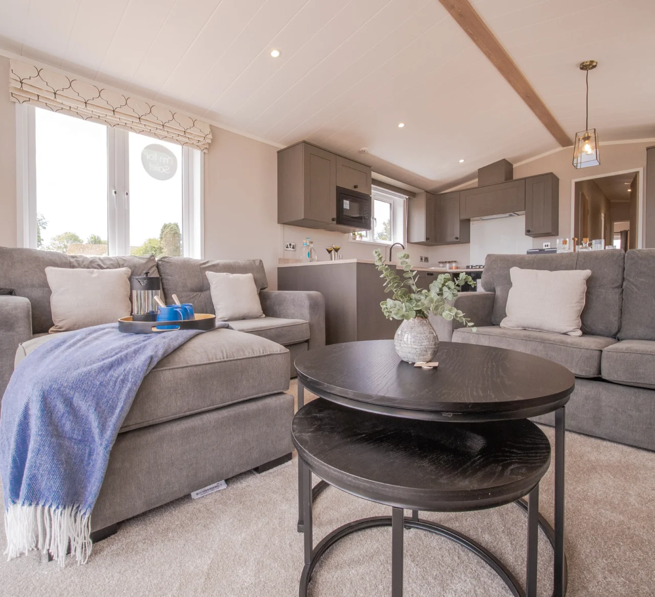 Victory Davenport luxury lodge living area
