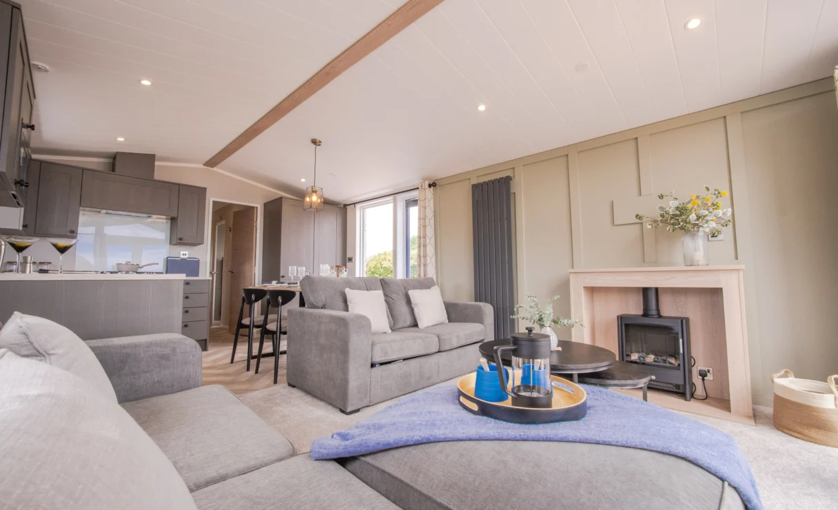 Victory Davenport luxury lodge living area