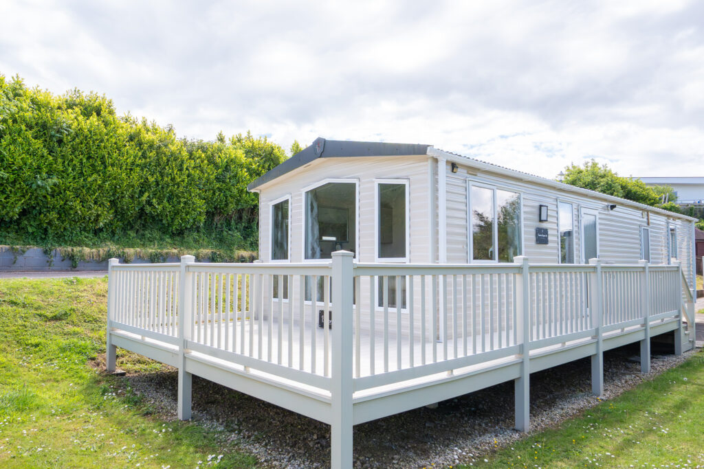 Victory Torino outside with decking