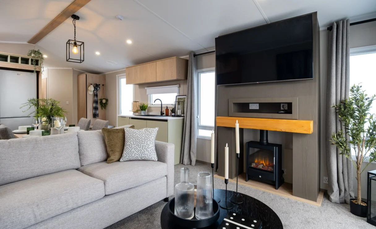 Victory Arlington static caravan lounge