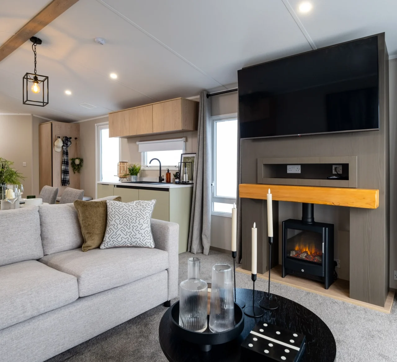 Victory Arlington static caravan lounge
