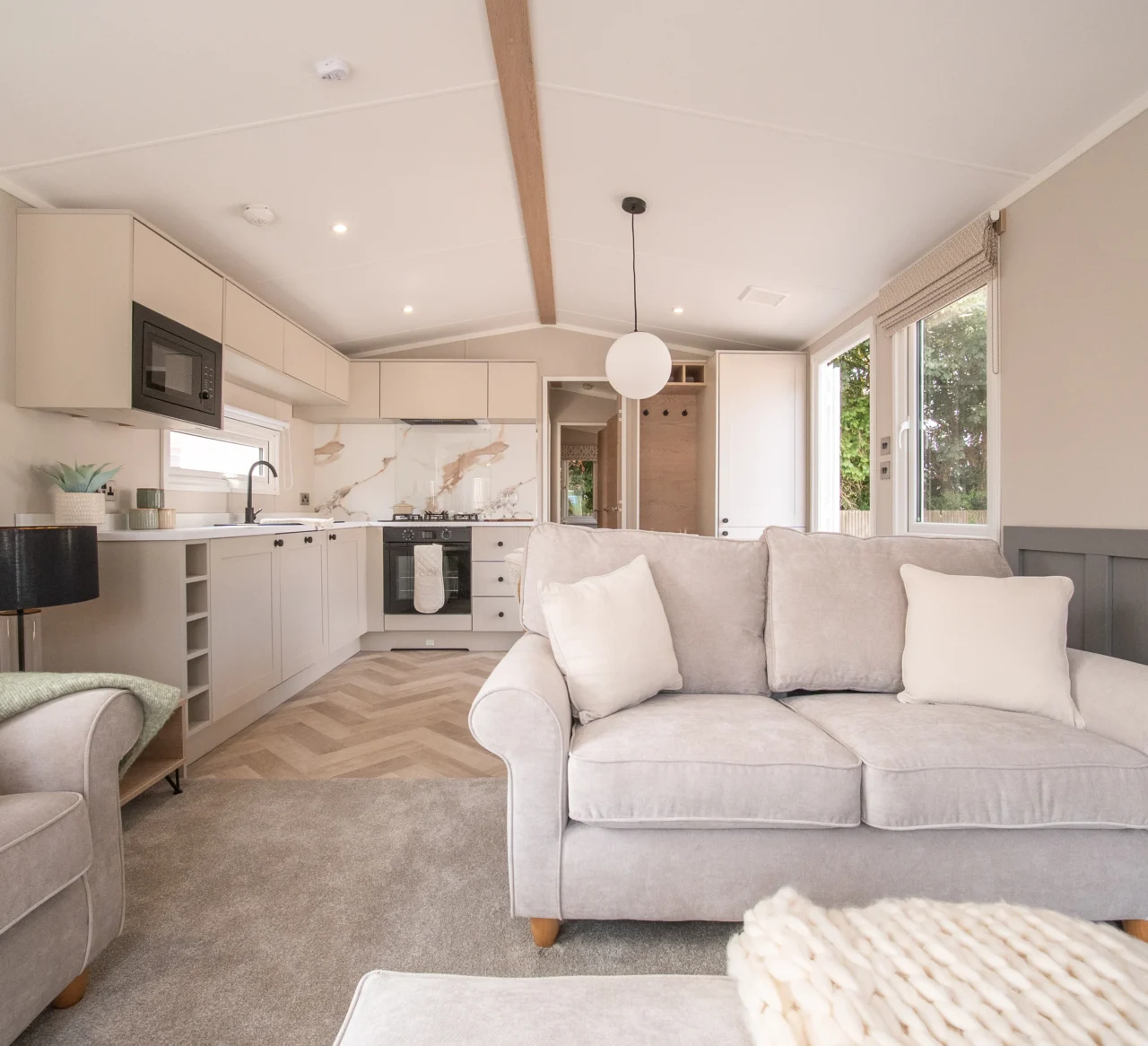Victory Harraway Open plan living area