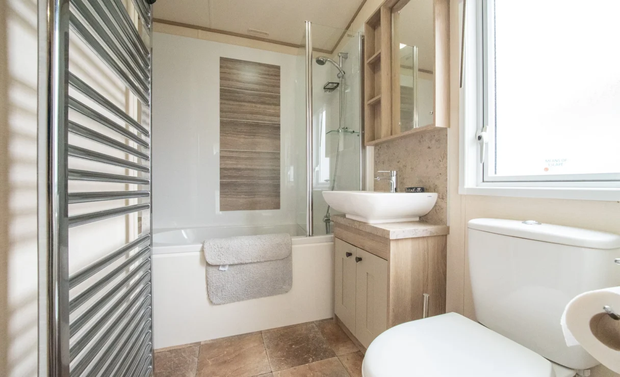 ABI Beaumont Static Caravan bathroom