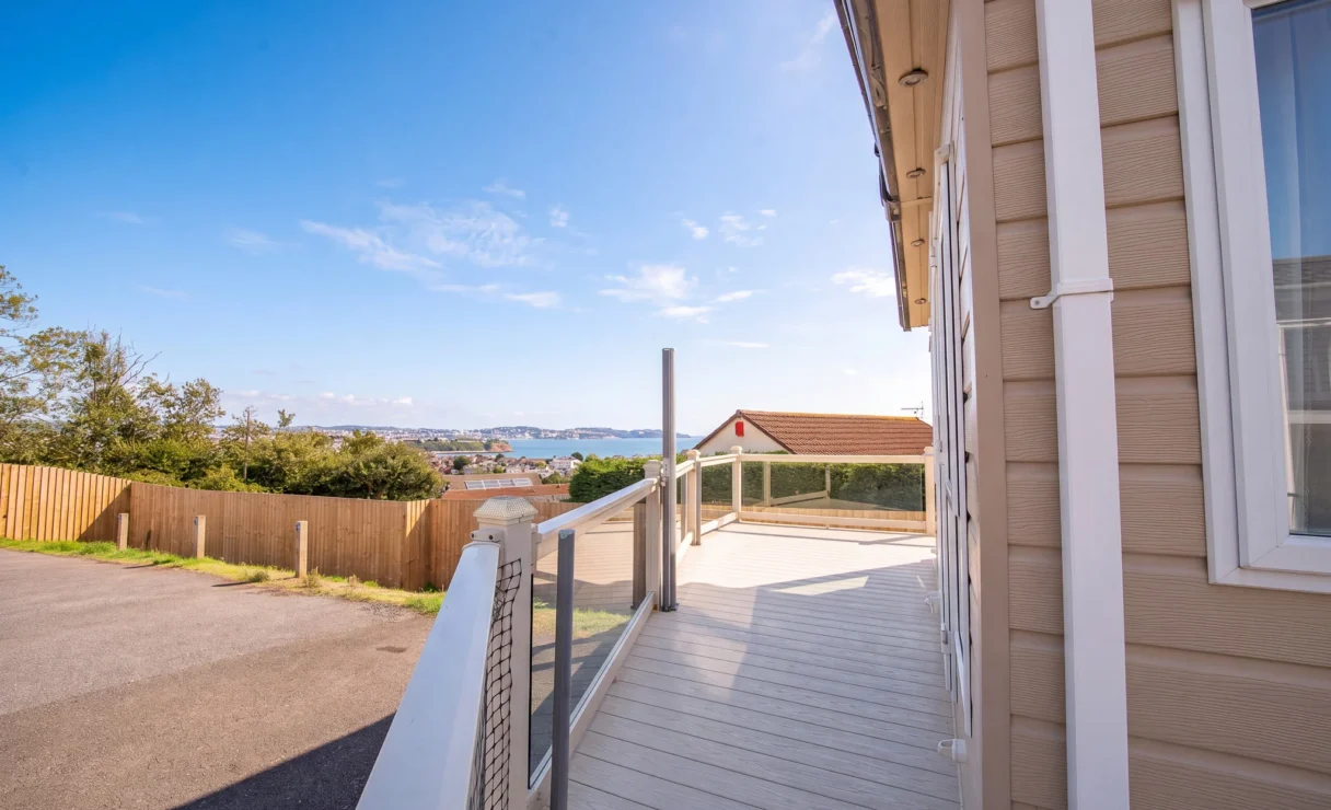 ABI Beaumont Static Caravan showing sea view