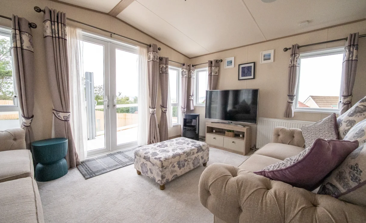 ABI Beaumont Static Caravan lounge