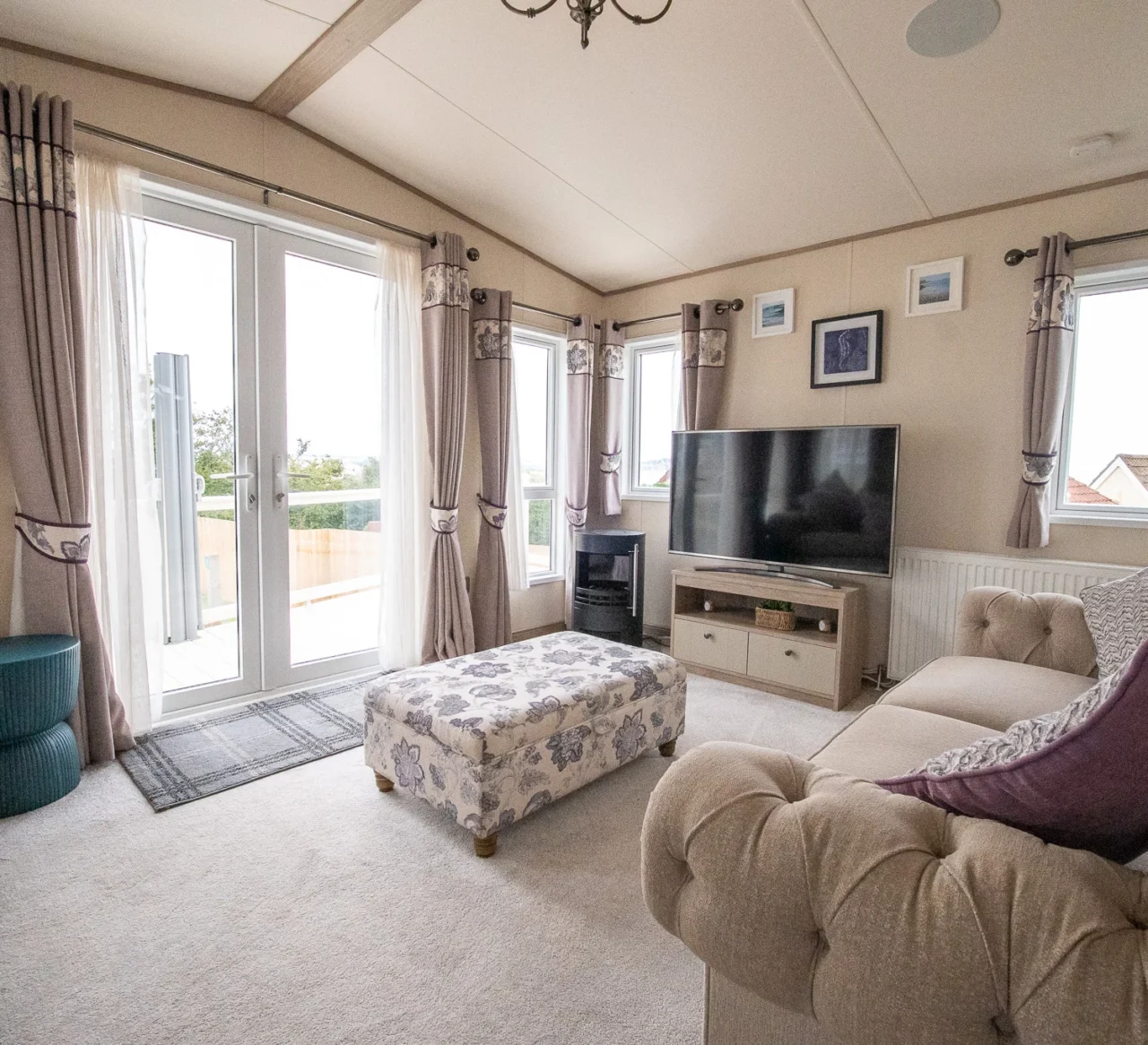 ABI Beaumont Static Caravan lounge