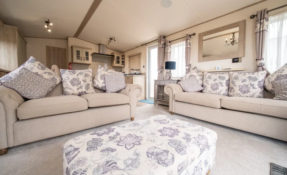 ABI Beaumont Static Caravan lounge