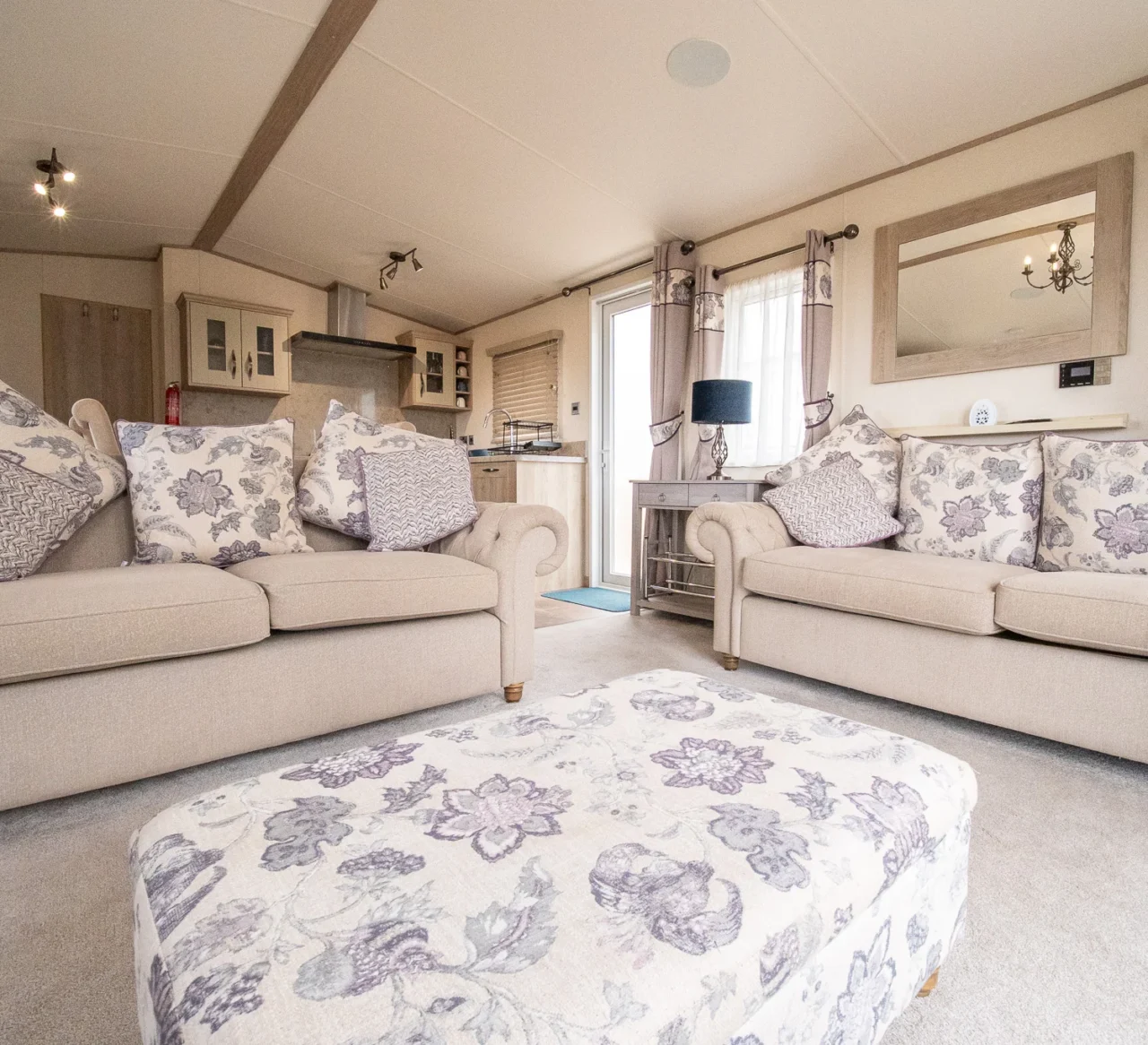 ABI Beaumont Static Caravan lounge